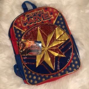 New Captain Marvel kid’s backpack